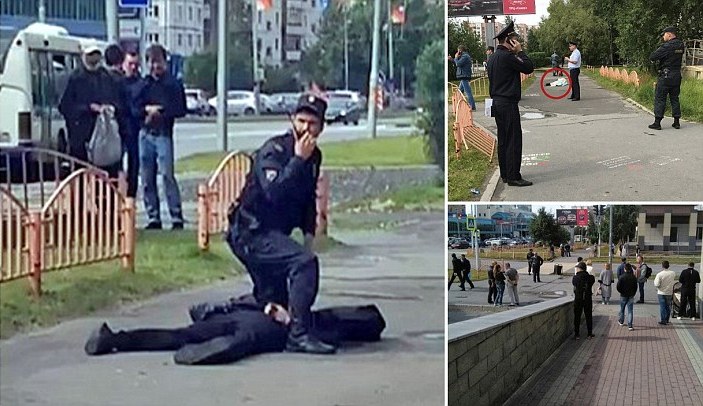 Delapan Orang Ditusuk Pria Bersenjata Pisau di Rusia sebelum Ditembak Mati Polisi